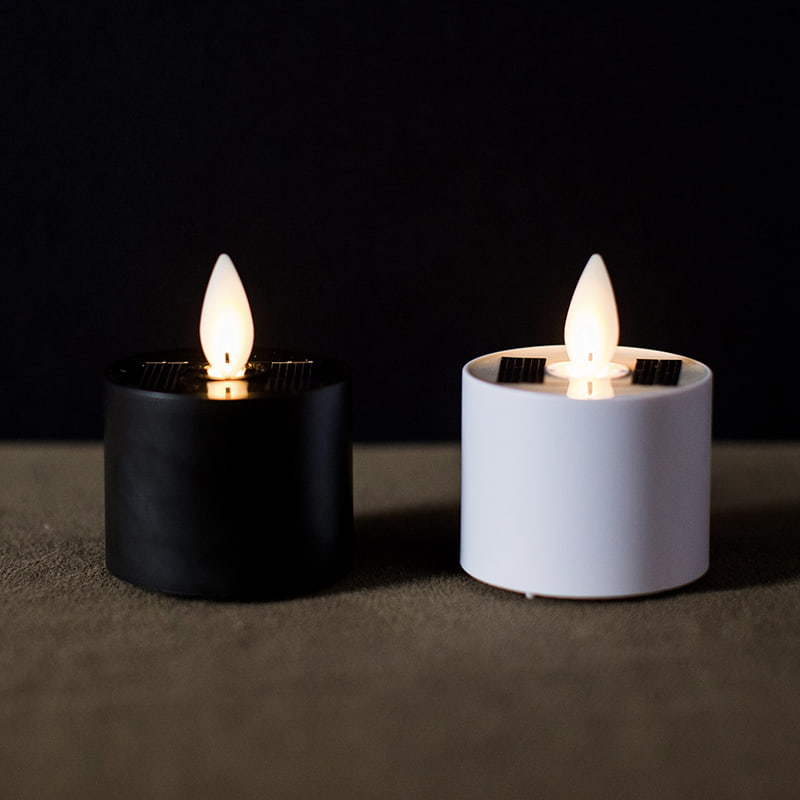 Güneş Enerjili LED Alevsiz Tealight Mumlar